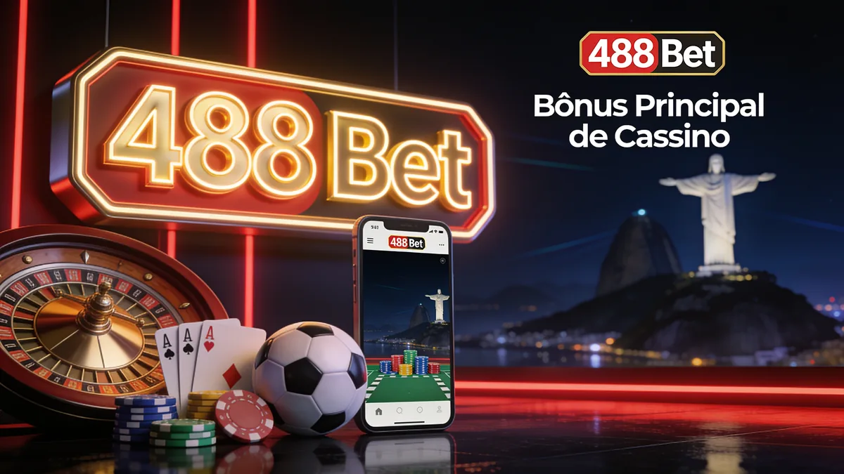 Bônus Principal de Cassino — 488 bet no Brasil
